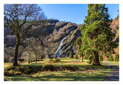 Wicklow-Mountain - Powerscourt Wasserfall: im Park