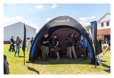 GeoXantike 2015 - Der Garmin-Stand