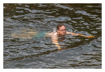 Natur pur im Pirituba Canyon - Der einzige Schwimmer