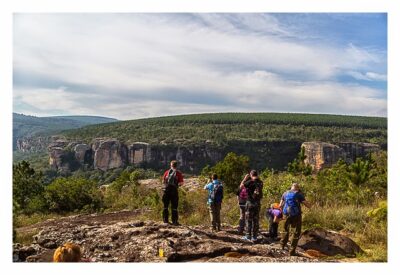 Natur pur im Pirituba Canyon - Der erste Blick auf den Canyon
