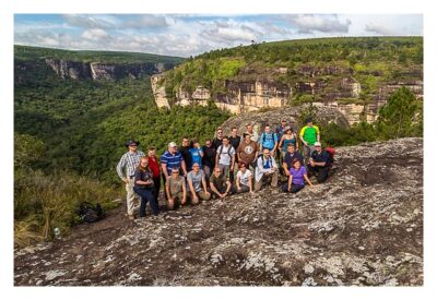 Natur pur im Pirituba Canyon - Unser Gruppenfoto