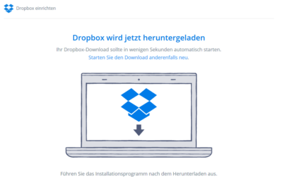 Dropbox für Geocacher: Screenshot Client für Windows herunterladen