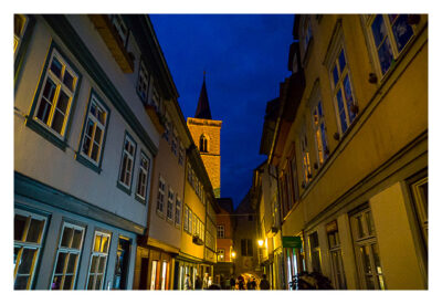 Nachtwächterführung - Erfurt - Auf der Krämerbrücke