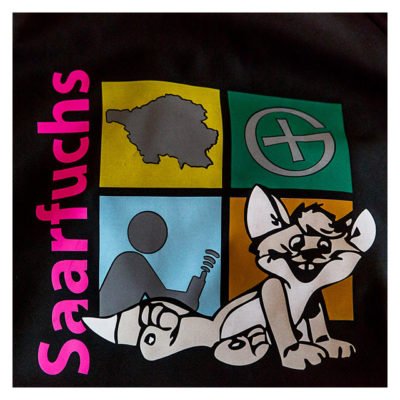 Produkttest Softshell-Jacke - Saarfuchs-Logo