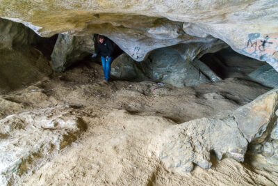 Geocaching auf Malta: Der Süden - Ghar Hasan - in der Höhle