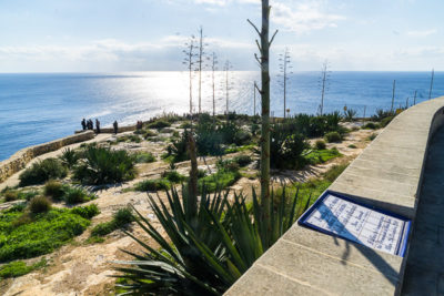 Geocaching auf Malta: Der Süden - Die Blaue Grotte: Der Aussichtspunkt
