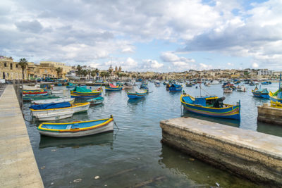 Geocaching auf Malta: Der Süden - Der Hafen von Maxaxlokk