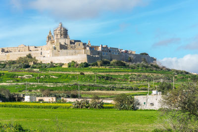 Geocaching auf Malta - Mdina Zitadelle