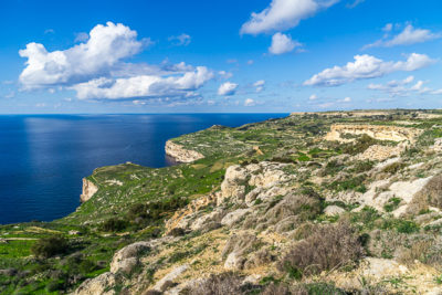 Geocaching auf Malta - Dingli-Cliffs