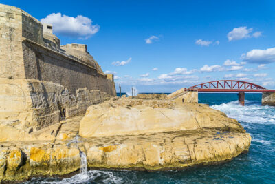 Geocaching auf Malta - Valetta - Rund ums Fort St. Elmo