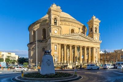 Geocaching auf Malta - Mosta Kathedrale