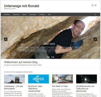 Unterwegs mit Ronald (Blogvorstellung)