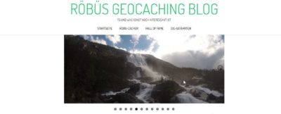 Röbüs Geocaching Blog (Blogvorstellung)