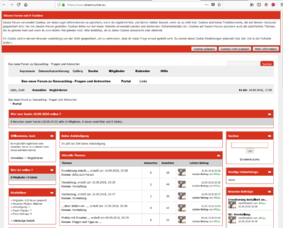 Geocaching – Fragen und Antworten (Forum-Vorstellung)