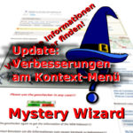 Mystery-Wizard: Kontext-Menü Verbesserungen