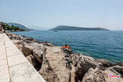 Geocaching am Hafen von Herceg-Novi