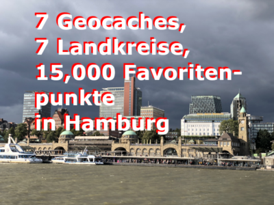 Mit 7 besonderen Geocaches alle Landkreise von Hamburg besuchen