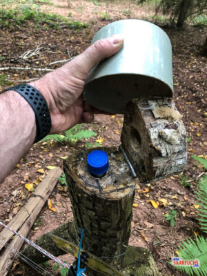 Geocache am Wanderweg Ewiger Weg bei Ramberg