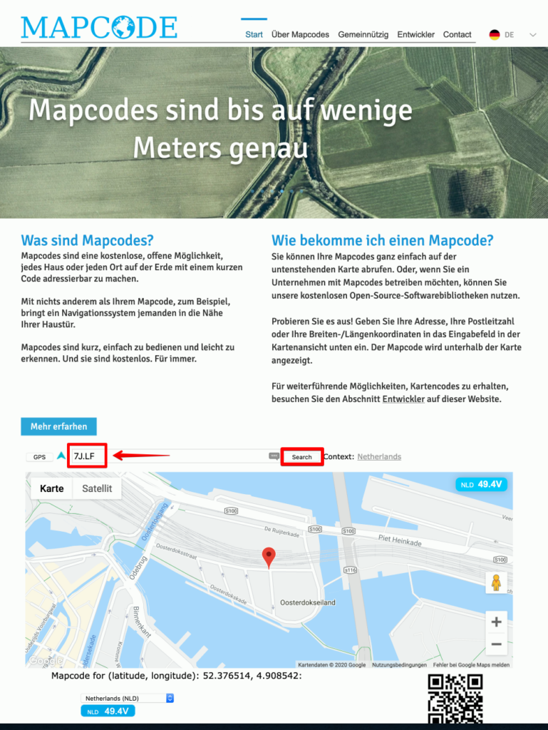 Mapcode Das kleine Mapcode Tutorial » Saarfuchs on Tour!