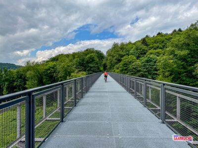 Geocaching & Radfahren: Saarland-Radweg Türkismühle bis Kohlhof