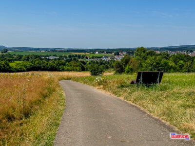 Geocaching & Radfahren: Saarland-Radweg Türkismühle bis Mettlach