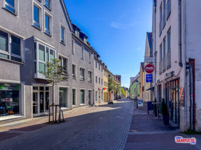 Blick in die Fußgängerzone