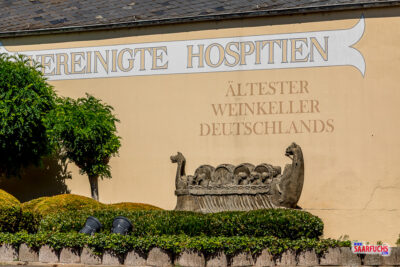Eingangsbereich der Vereinigten Hospitien in der Trierer Altstadt