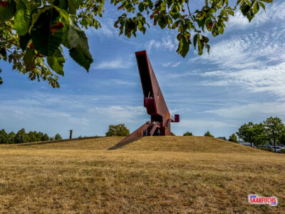 Der Luxemburger Turm auf dem Gelände des Petrisbergs in Trier