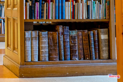 Historische Bücher der Klosterbibliothek der Abtei Marienstatt