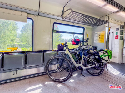 Fahrräder in der Regionalbahn