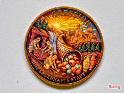 Limitierte Sonder-Geocoin mit detaillierter Prägung