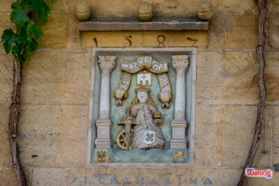 Wappen am Kielmeyerhaus mit 1582